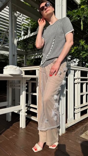 модная новинка из трикотажа