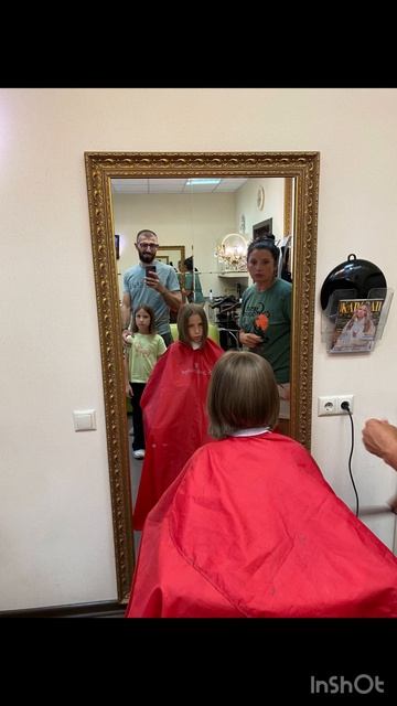 ПОСТРИГЛИ ДЕВОЧЕК СПУСТЯ ВОСЕМЬ ЛЕТ 🥹