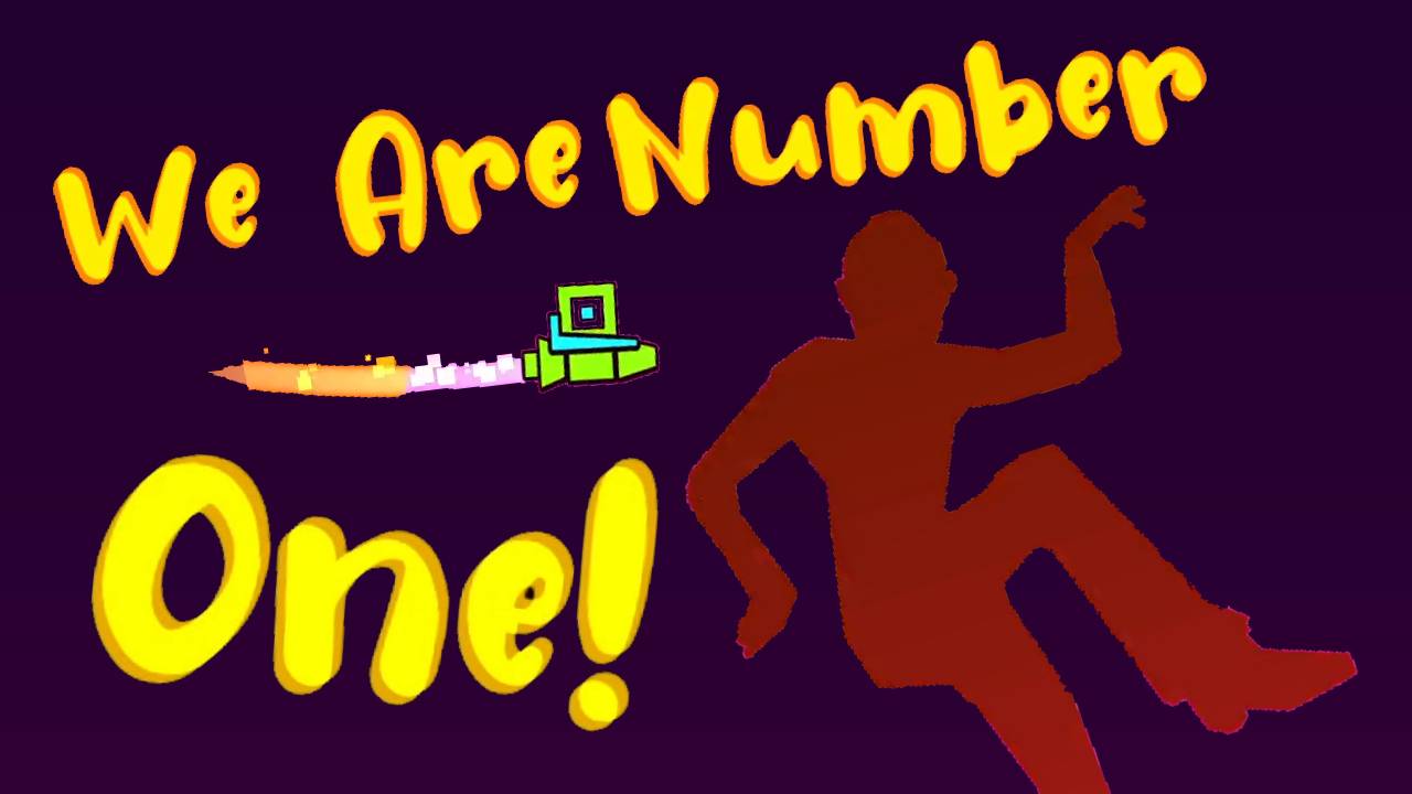 Geometry Dash. Прохожу уровень под названием No1