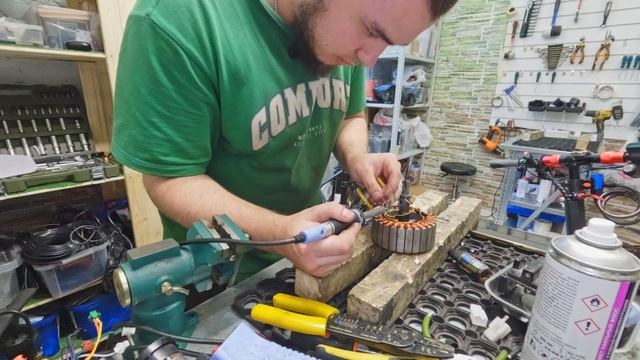 🔧 Ремонт электросамоката Kugoo Max Speed | Замена фазного (силового) провода мотор-колеса