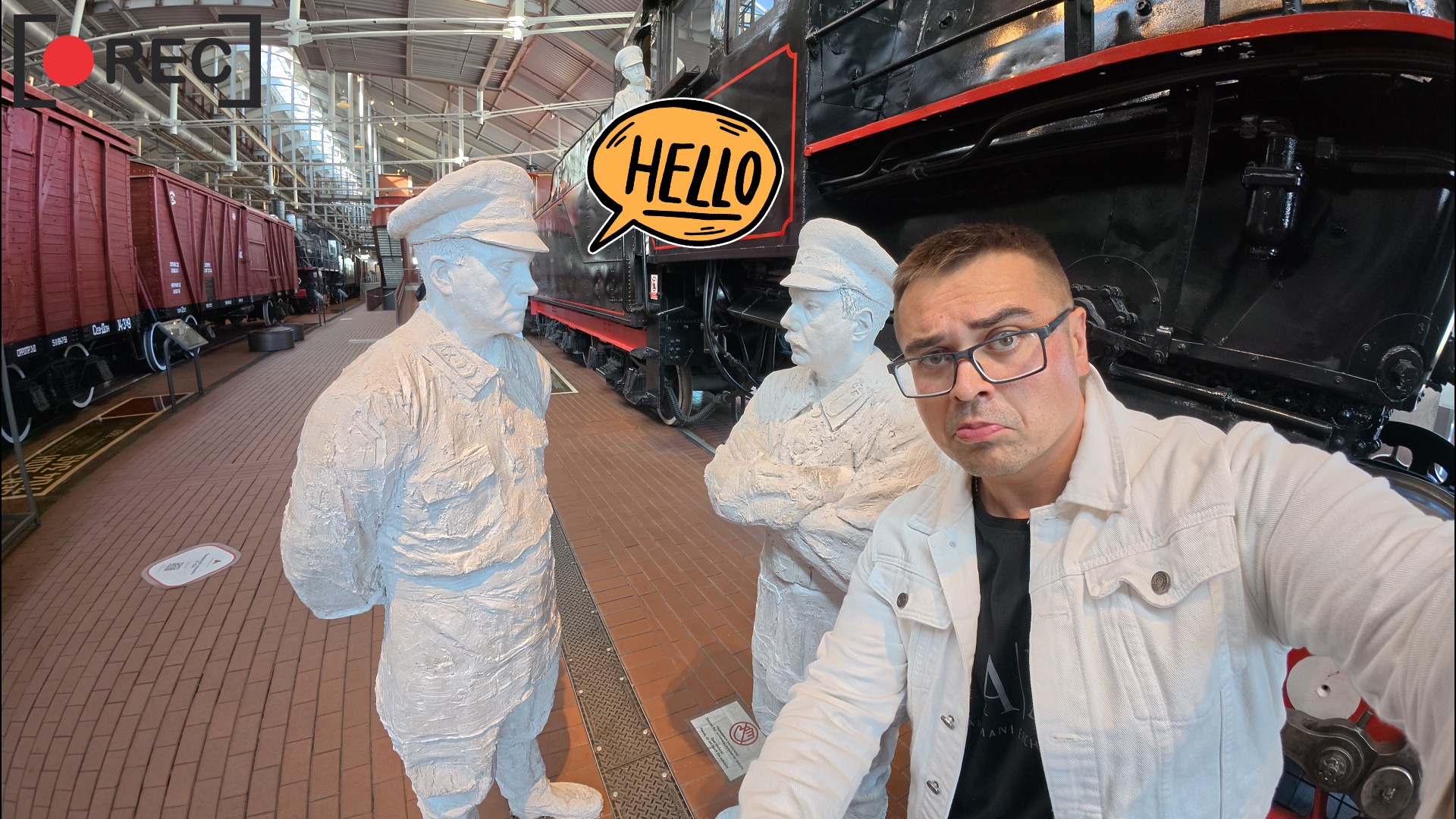 🚂 Невероятное путешествие в мир железных дорог! #МузейРЖД