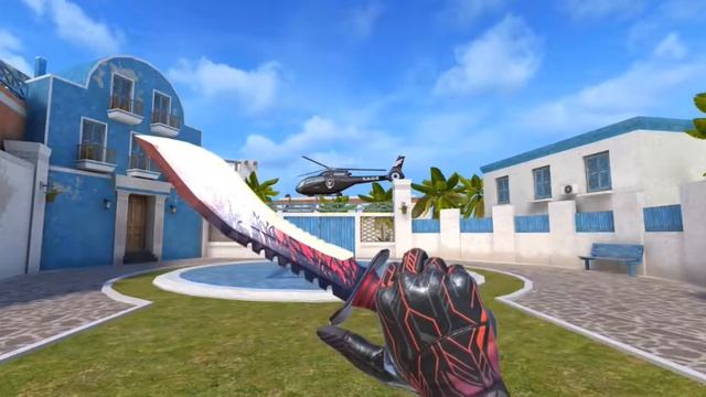 Анимация нового ножа kukri