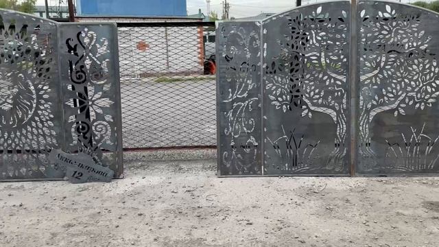 Комплекты ворота с калиткой 