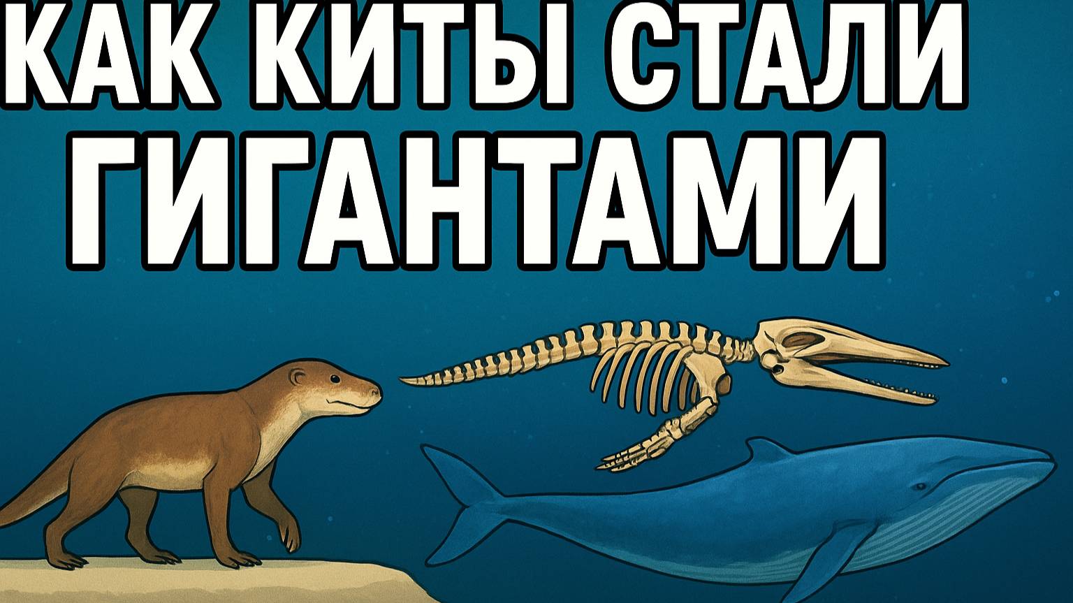 Как киты стали гигантами неожиданная роль Ледниковых периодов