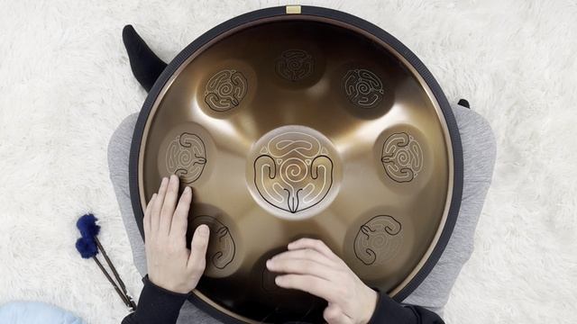 Семнадцатый  урок обучения на язычковом барабане ArtQuint, усложненная игра по кругу.