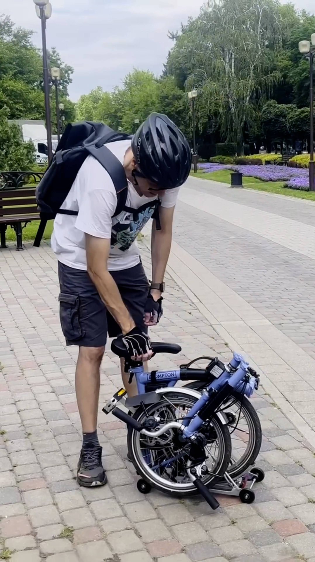 Раскладка Brompton
