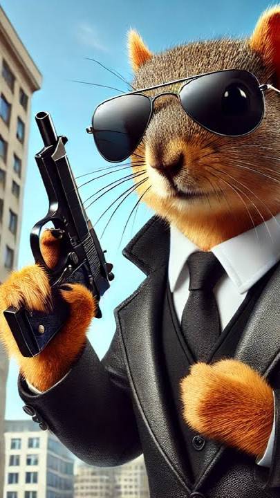 Сумасшедшая белка!!!