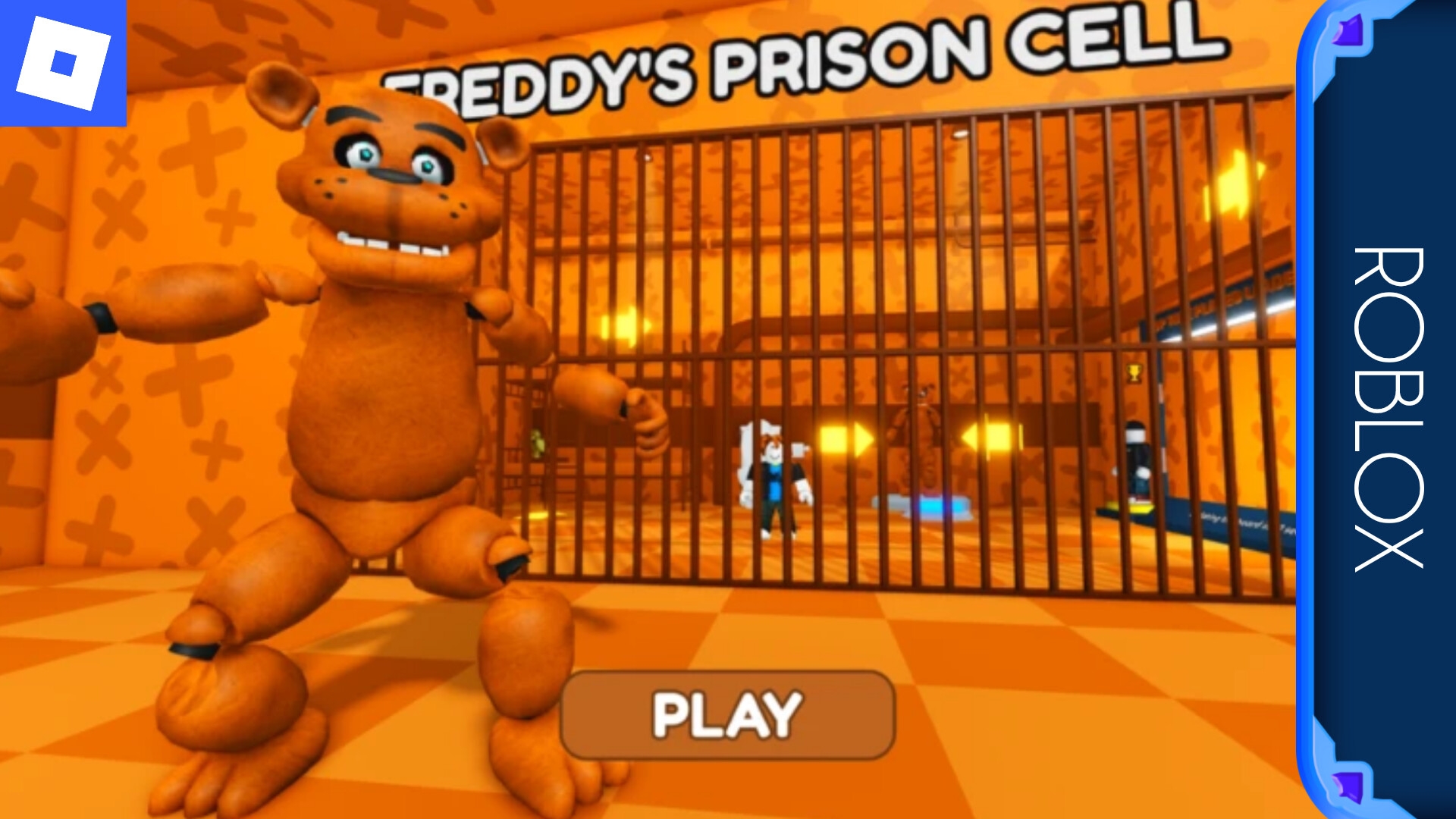 Gameplay Of ТЮРЬМА ФРЕДДИ! (Обби)