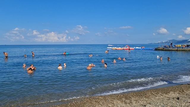 Адлер 2025 пляж Чкаловский