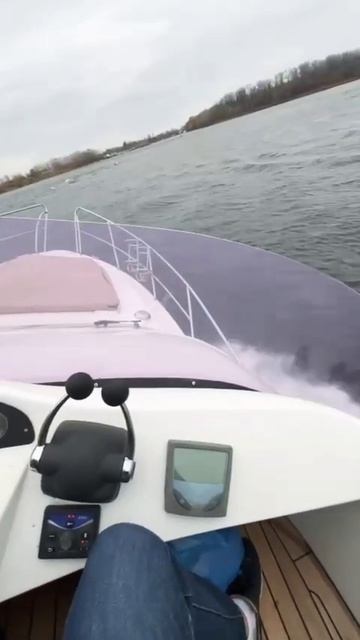 Riding The Flybridge On Galeon 33 ️