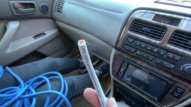 DL Audio Phoenix Sport WK 42, топовый установочный набор для усилителя.