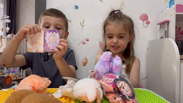 Распаковка ЛАБУБУ с Алиной