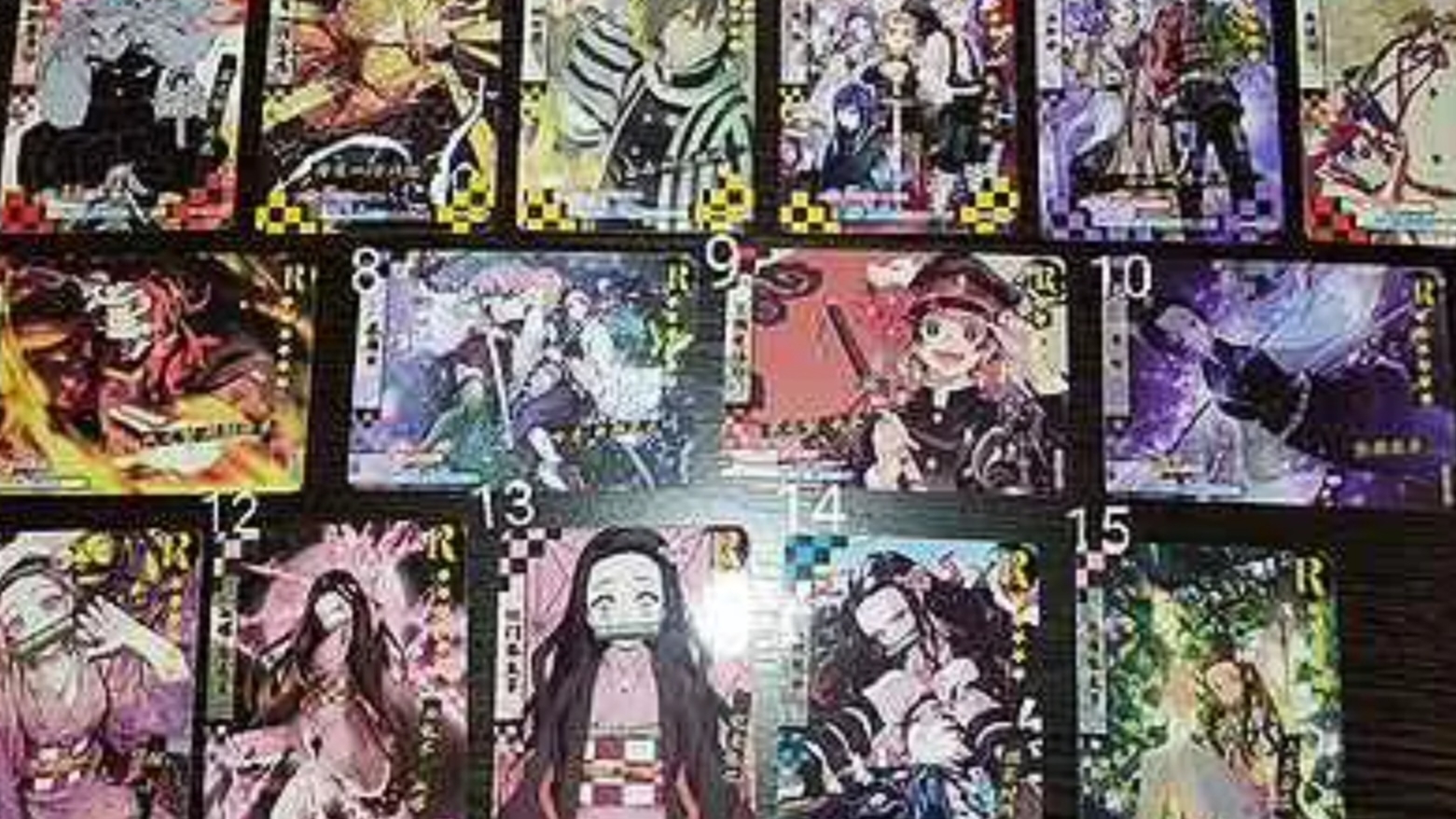 КРД карточки клинок рассекающий демонов