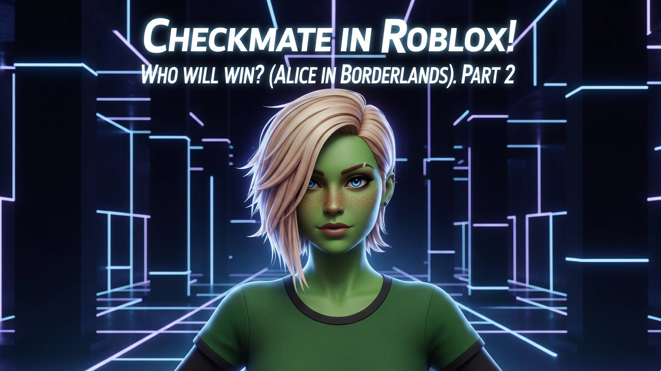 Шах и Мат в Roblox! Кто победит? (Алиса в Пограничье). ч.2. Full Screen. #roblox #алисавпограничье