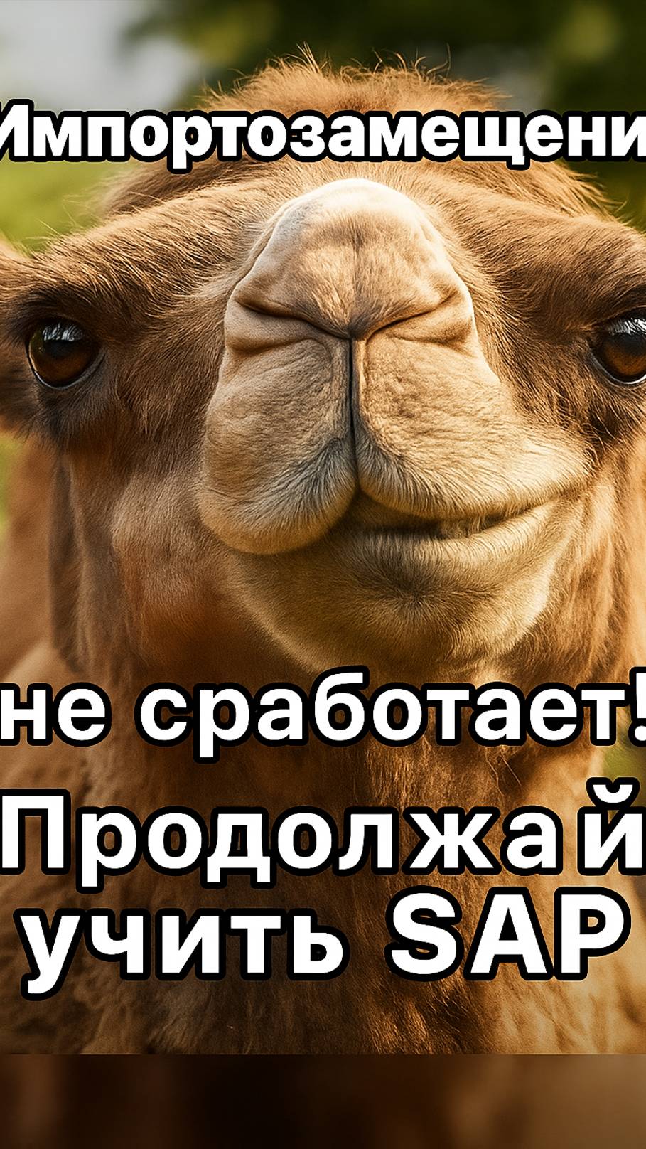 Импортозамещение не сработает! Продолжай учить SAP