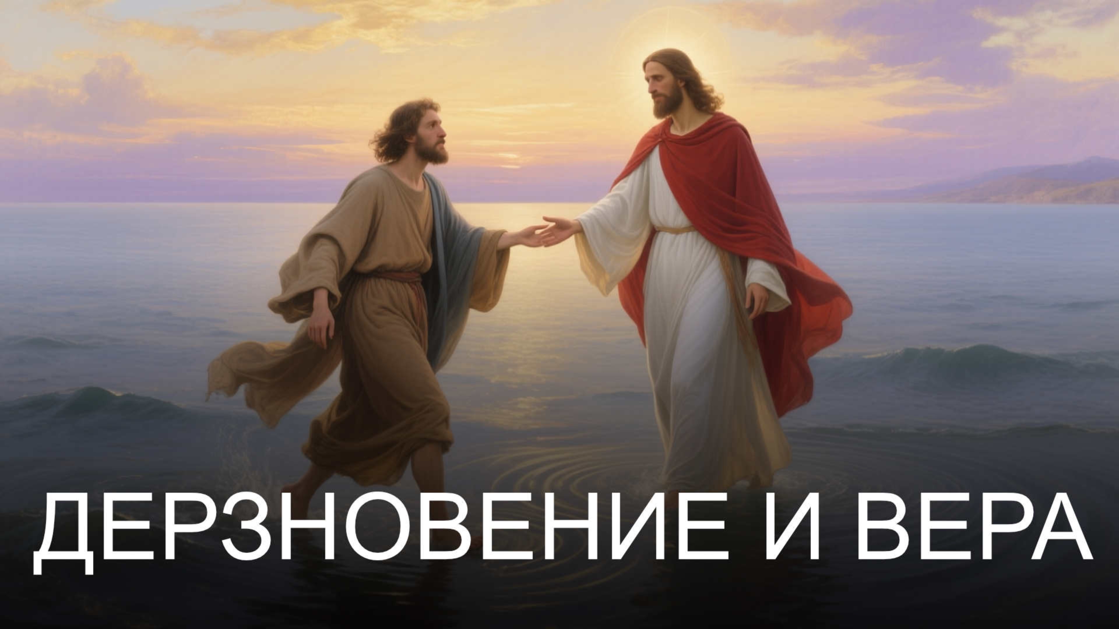 Дерзновение и вера. Хождение по водам апостола Петра. 2025.08.10