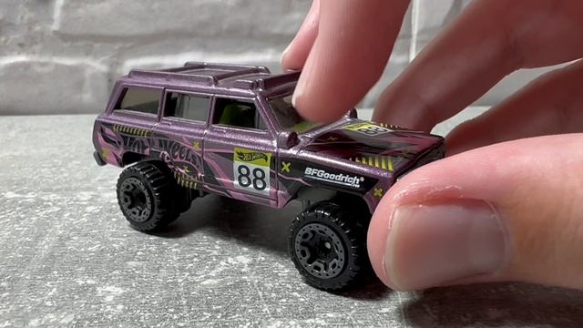Hot Wheels Jeep Wagoneer 1988 обзор модели #hotwheels #хотвилс #1к64 #1:64 #авто #коллекция # #топ