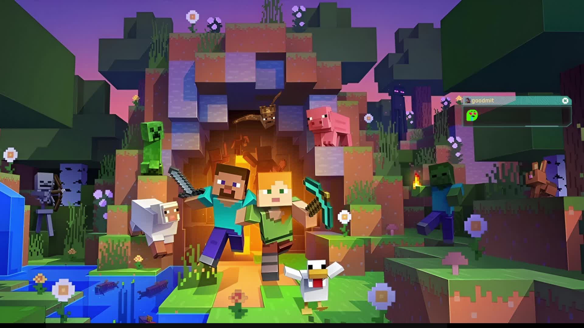 Minecraft: выживание в Hardcore режиме.