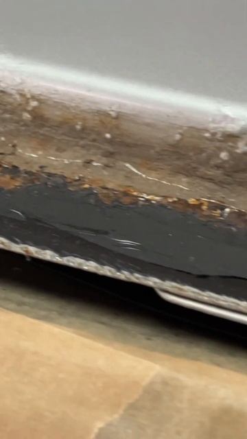 Kia Ria. Устранение коррозии под Лобовым стеклом. Пескоструй , #shorts, #покраскаавто