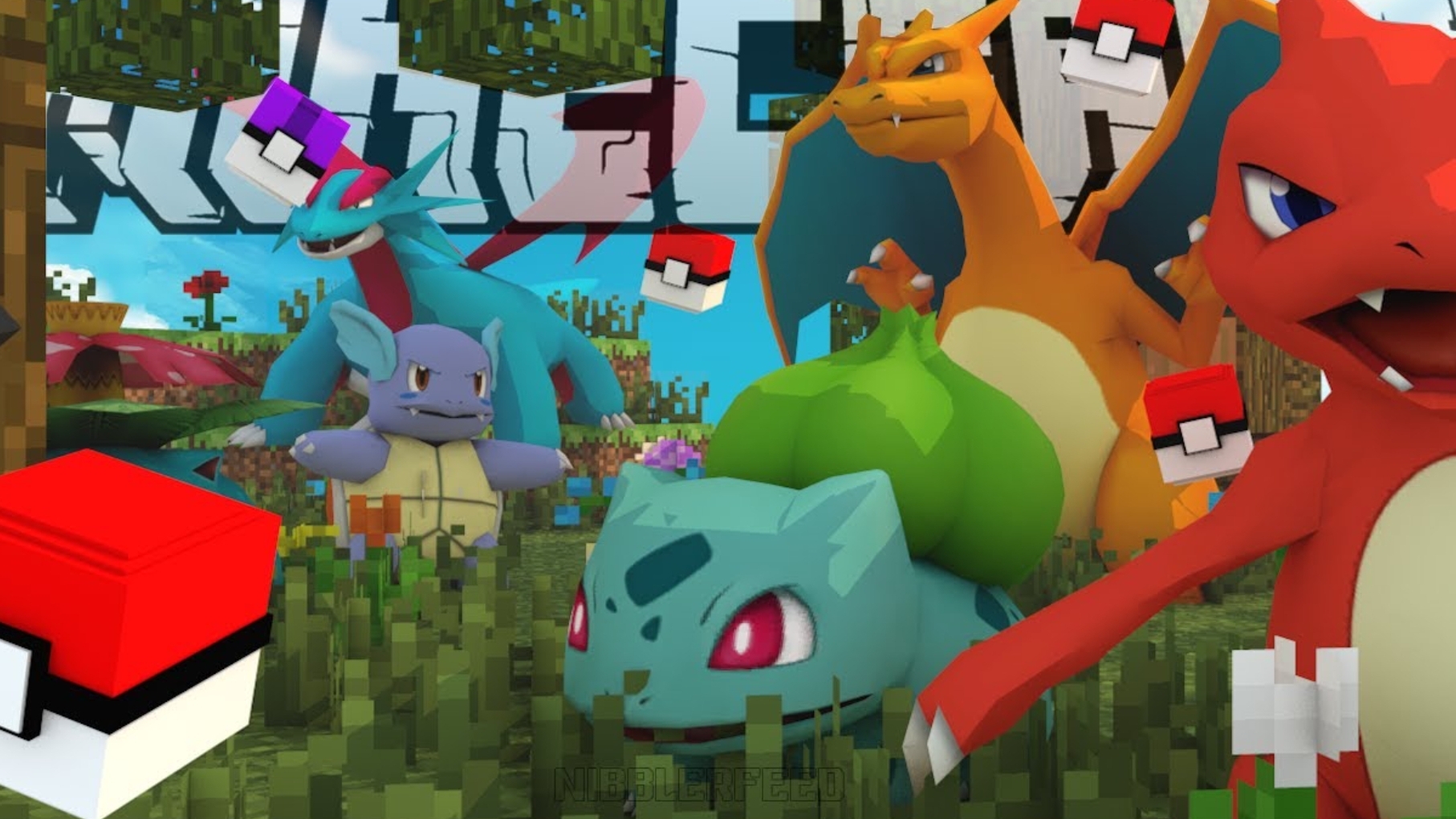 Майнкрафт покемоны