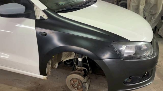 Поло Седан ремонт и покраска