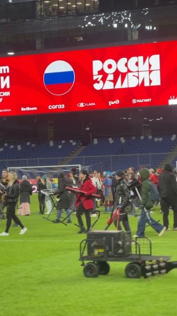 Rehearsal Of Our Flashmob! We Will Play Before A Football Match Russia - Zambia⚽️ See You! #rock