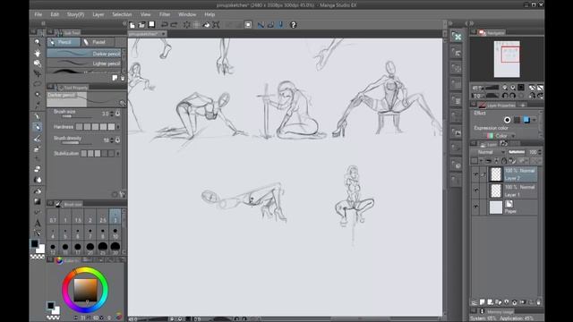 Lecture 28 - How To Draw Sexy Pinup Sketches 4