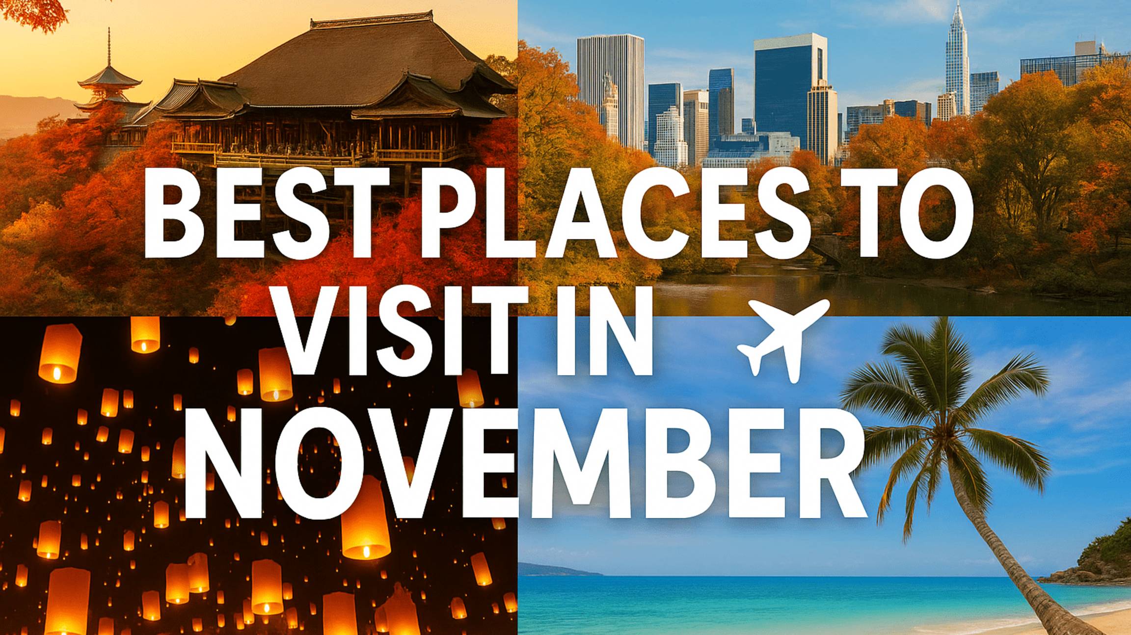 ✈️ Best Places To Visit In November: Travel Smarter And Cheaper