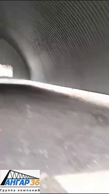 Арочный бескаркасный ангар - выгодное строительство с компанией Ангар 36