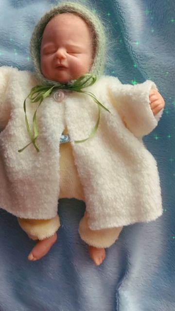 мини реборн из полимерной глины