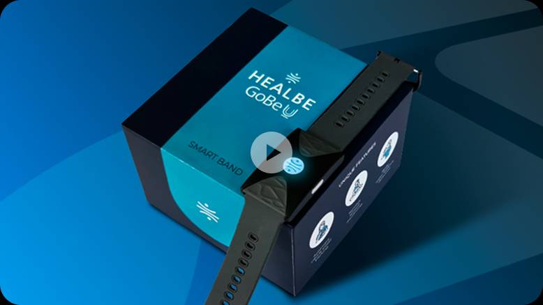 Распаковка и включение браслета HEALBE GoBe U