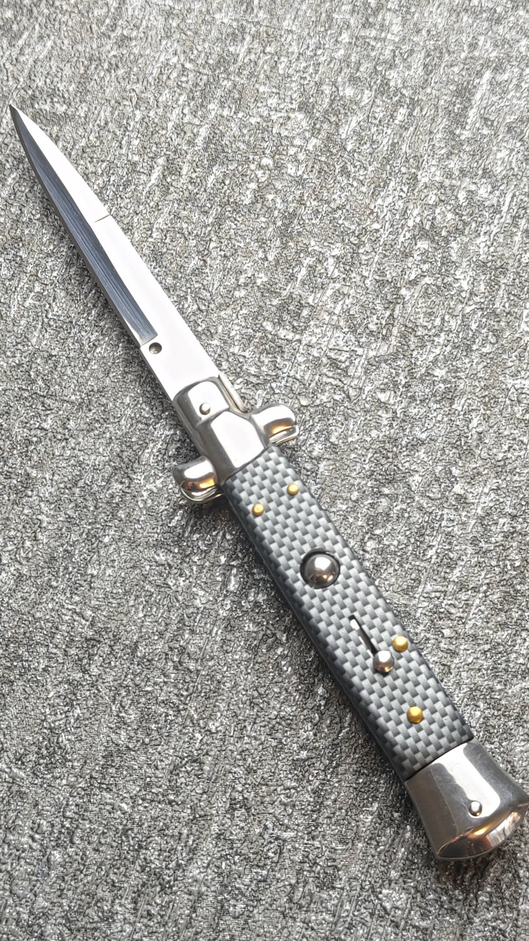 Нож складной, автоматический 