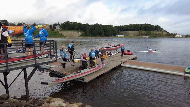 Дуатлон NarvaMan 2025 в Ивангороде