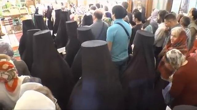 Литургия  в Иоанновском монастыре 14 июня 2015 г.