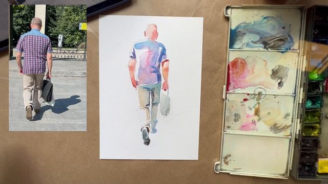 Мужчина в клетчатой рубашке