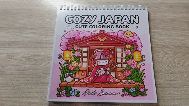 ОБЗОР РАСКРАСКИ COZY JAPAN