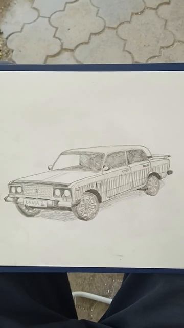 нарисовал турбо ваз 2106