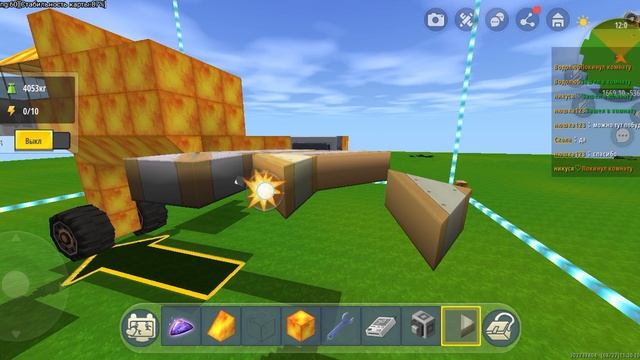 гайд как построить самолёт в мини World