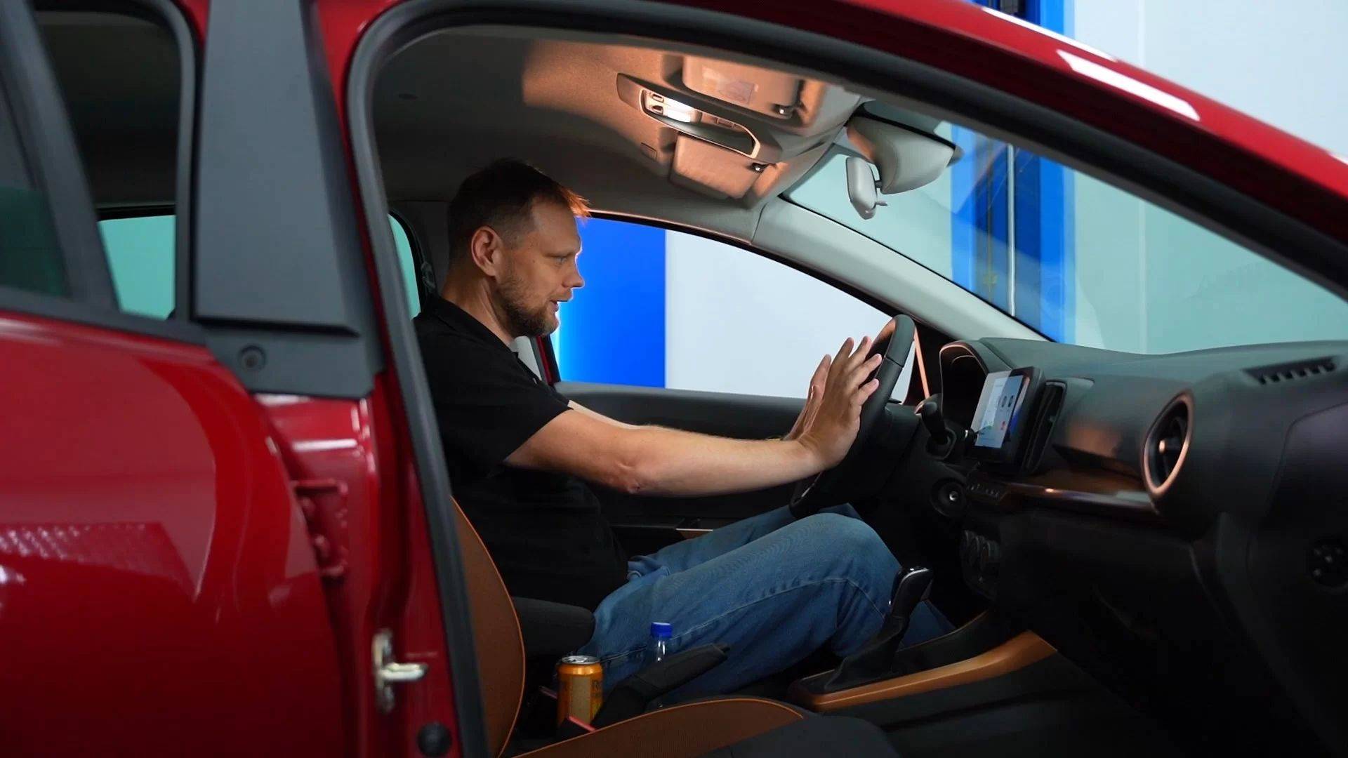 Особенности места водителя в Lada Iskra