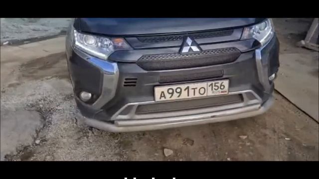 Обзор защит на Mitsubishi Outlander. #mitsubishi #Outlander #аутлендер