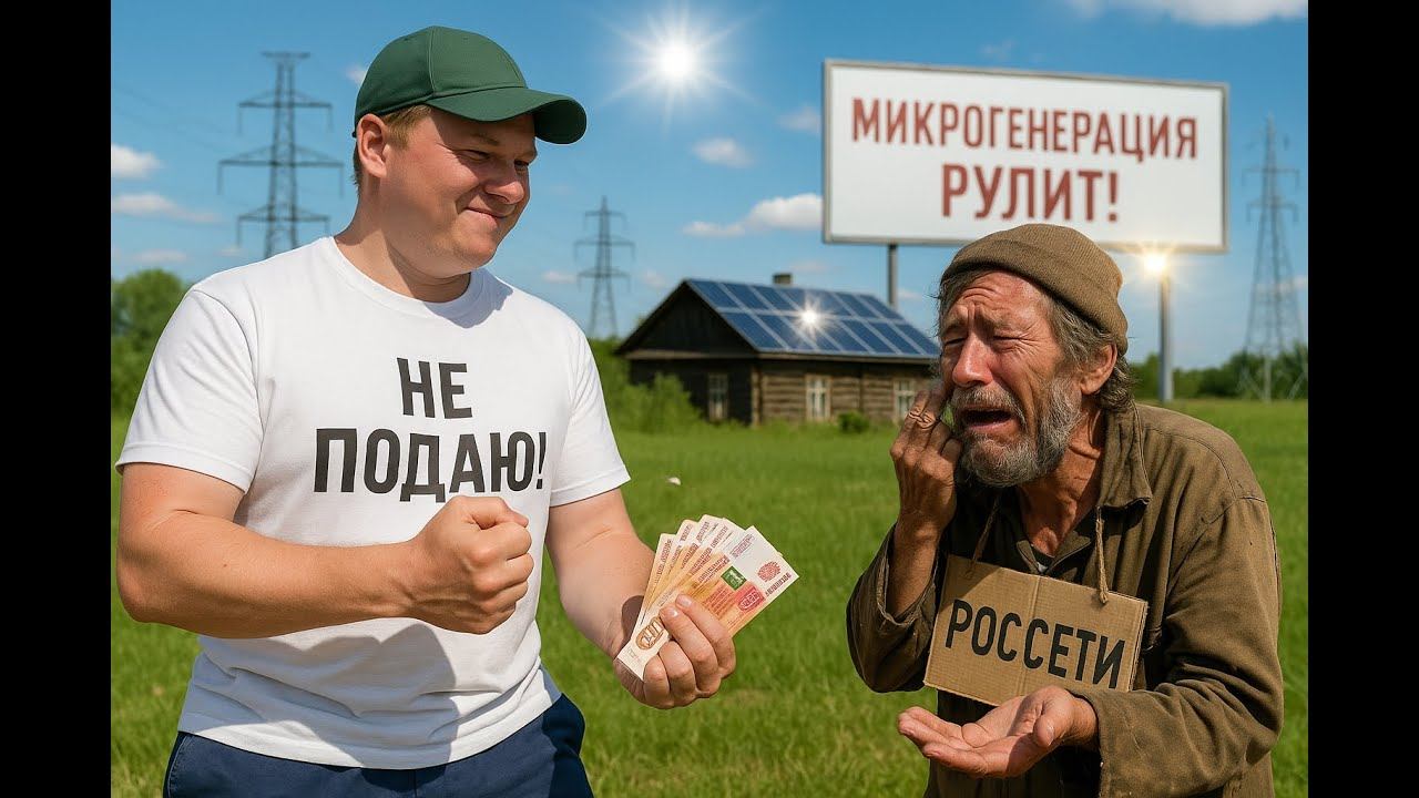 Подключил микрогенерацию СЭС!! Кто вставляет палки в колеса??