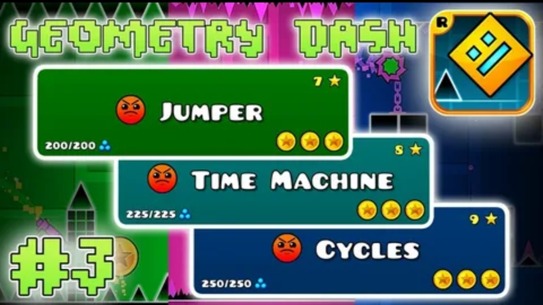 ШОК 🤯 Валера прошёл 3 уровня Jumper, Time Machine и Cycles.