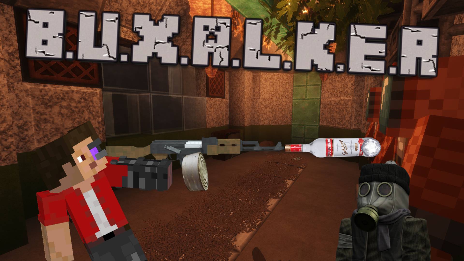 Б.У.Х.А.Л.К.Е.Р. Сборка в Minecraft| HDS_PS | Stalker |