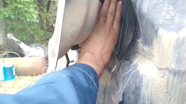 Рио ремонт задней части кузова