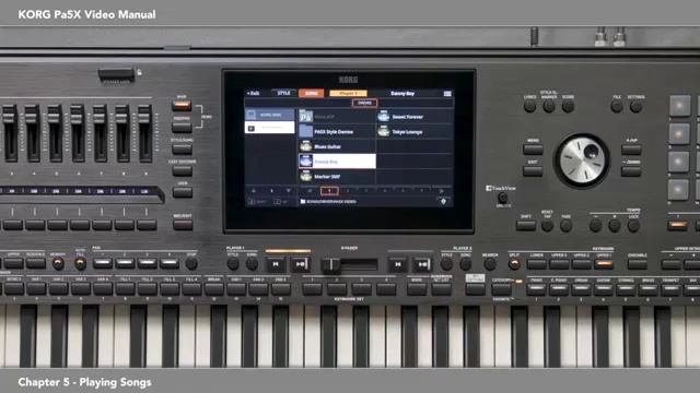 Pa5X Video Manual Part 5 Playing Songs _RU(Translate)