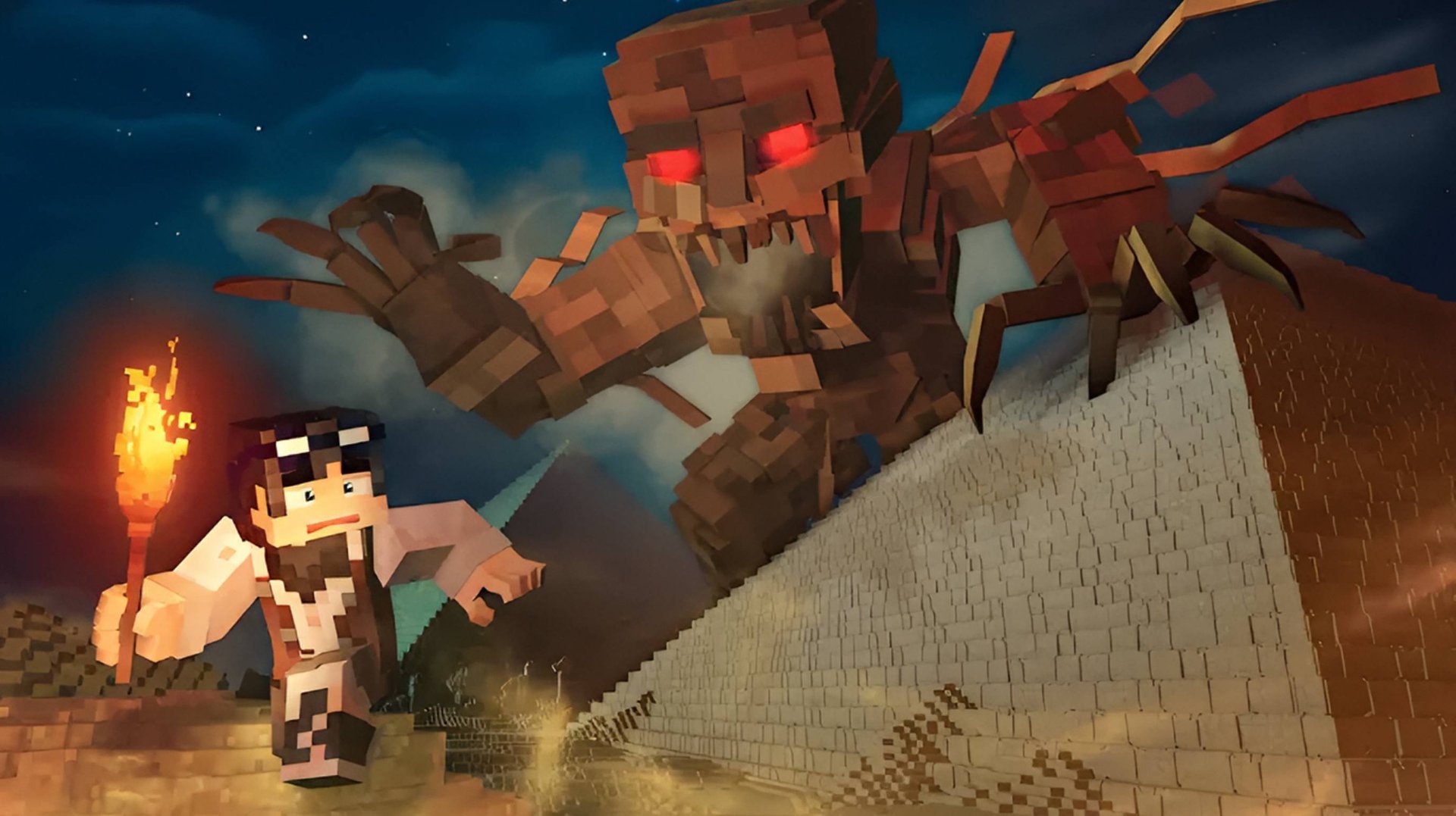 ОХОТА НА МУМИЮ. ТАЙНА ПРОПАВШЕЙ КОМАНДЫ - Страшилки Майнкрафт