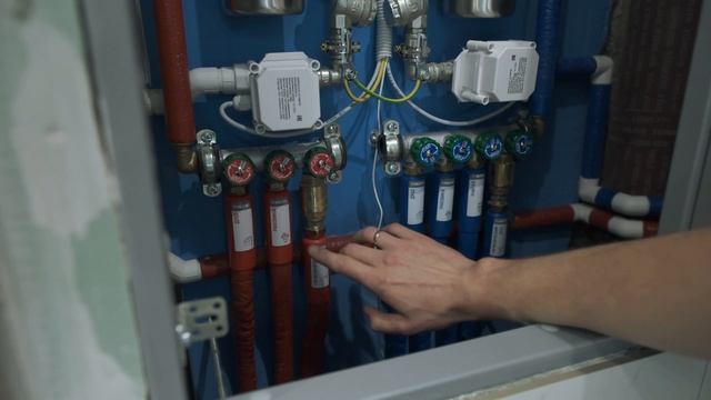 Защита от протечек гидролок/коллекторный узел.#ремонтквартир #ремонтквартирспб #ремонтспб #интерьер