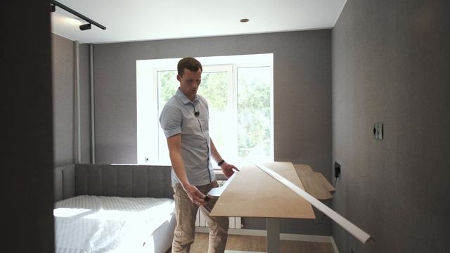 Про регулируемый рабочий стол. #регулируемыйстол #дизайнинтерьера #ремонтквартир #ремонтквартирспб