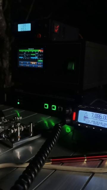🛜КВ радиосвязь из поля. Активация референции RAZA-71-006. 📶UB3PEH/P и R3PMR/P #hf #радиосвязь #ssb