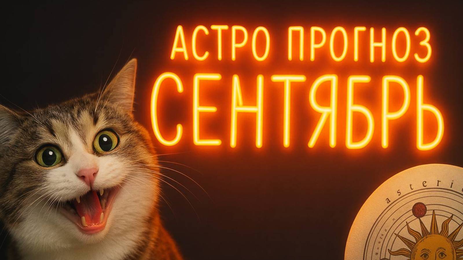 Астрологический прогноз на сентябрь 2025 🌙